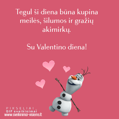 Valentino diena 12